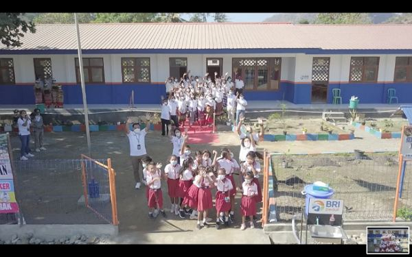Peringati Hari Anak Nasional, BRI Renovasi Sekolah di Wilayah Tapal Batas Indonesia