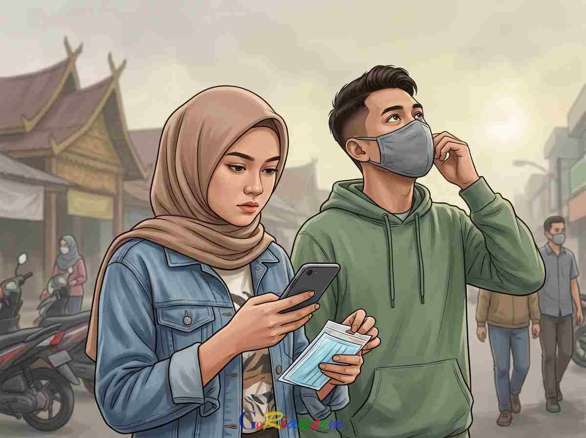 Antisipasi Dampak Asap Karhutla, Pemprov Riau Salurkan 110 Ribu Masker ke Pelalawan