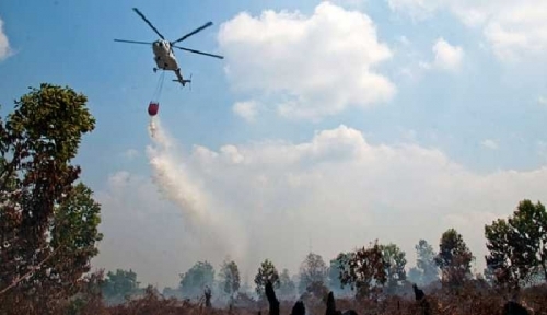 Sumsel Kembali Produksi Hotspot Terbanyak, Riau Turun Jadi 9 Titik, Kabut Asap Menipis