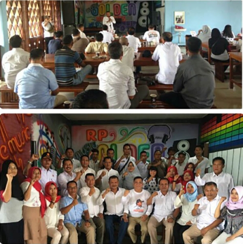 Caleg DPR RI Hasrul Hadiri Silaturahmi dan Konsolidasi Pileg dan Pilpres 2019 di Kuantan Singingi