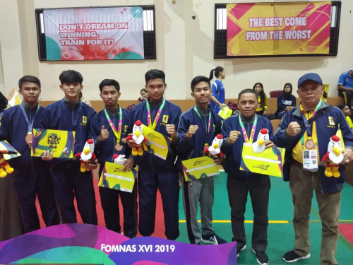 Tim Sepak Takraw Unilak Raih Medali Perunggu pada Ajang Pomnas XVI 2019 di Jakarta