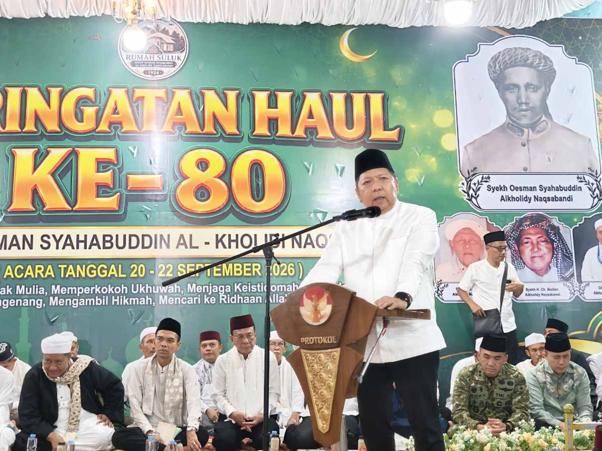 Pemprov Riau Tekankan Peran Ulama Bangun Karakter Generasi Muda di Haul Syekh Oesman Bagansiapiapi
