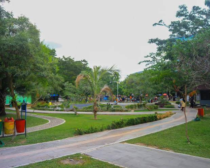 GoRiau Kualitas Udara Membaik, Pemkot Pekanbaru Kembali Buka RTH dan Taman Kota untuk Warga