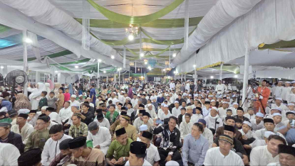 GoRiau Hadiri Haul Ke-80 Syekh Oesman Syahabuddin, Pemprov Riau Ajak Warga Perkokoh Kerukunan Umat di Rokan Hilir
