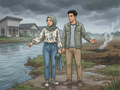 GoRiau Musim Penghujan Tiba, Warga Riau Diminta Waspadai Ancaman Banjir dan Longsor