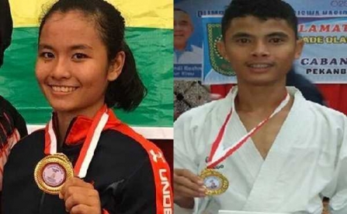 Ikuti TC untuk Persiapan Kejuaraan Karate Belgia, 2 Atlet Forki Riau Melva dan Hadi Terbang ke Jakarta Besok