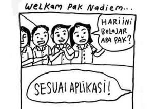 GoRiau Warganet Riuh, Meme-Meme Kocak Sambut Menteri Pendidikan dan Kebudayaan Nadiem Makarim