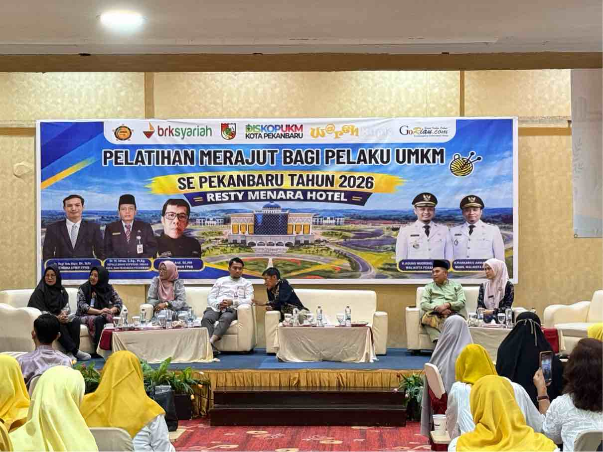 Ratusan UMKM Pekanbaru Ikuti Pelatihan Merajut Massal, Siasati Peluang Bisnis dan Perkuat Jejaring