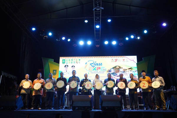 Diikuti 170 Stand, Perhelatan Riau Expo 2022 Resmi Dibuka