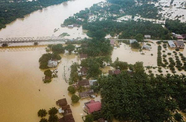 Penetapan Status Siaga Darurat Banjir Riau Tunggu Persetujuan Gubernur