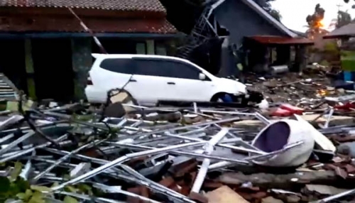 Hingga Pagi ini, Korban Tsunami Selat Sunda Tercatat 43 Meninggal Dunia
