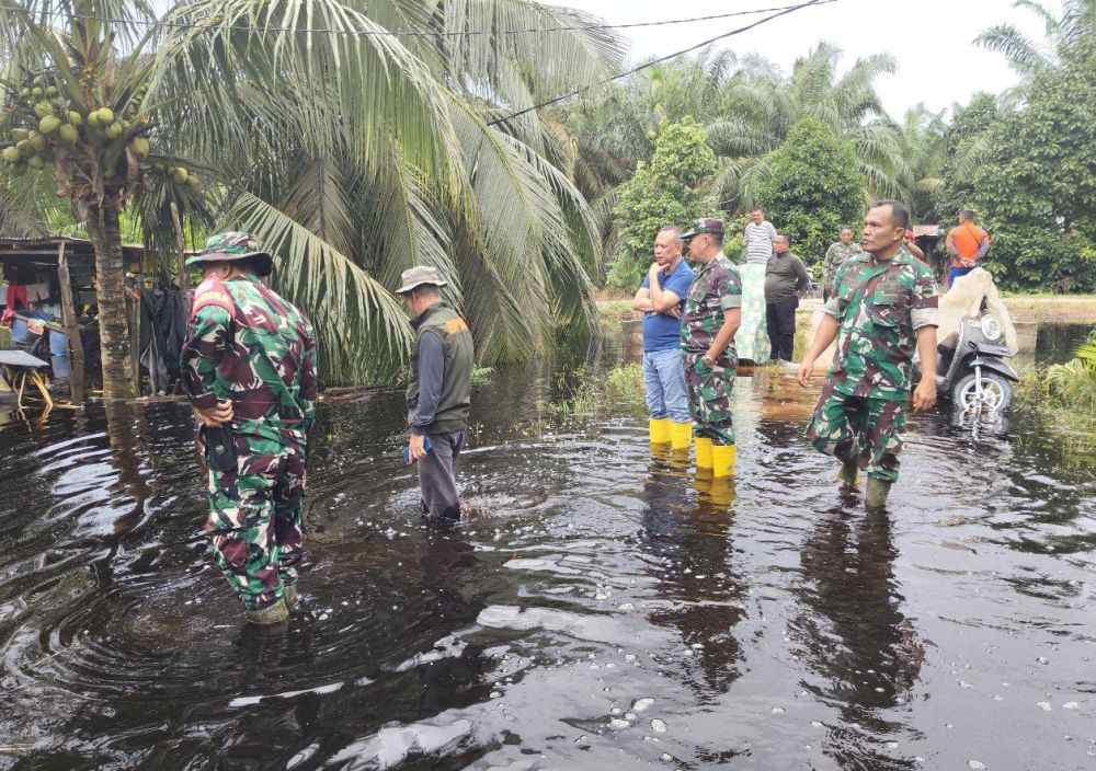 Banjir Inhil Mulai Surut, Siak dan Bengkalis Masih Terdampak