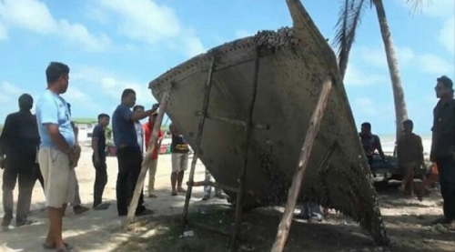 Nelayan Thailand Temukan Logam Melengkung di Pantai, Diduga Puing Malaysia Airlines MH370