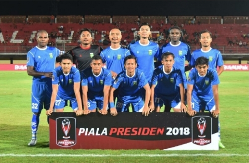 Victor Pae Absen Bela PSPS Riau saat Hadapi Bali United di Piala Presiden 2018