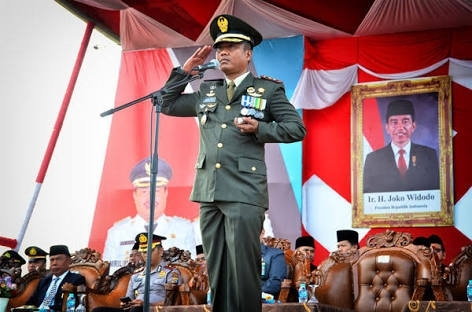 Dandim Bengkalis Jamin TNI Netral di Pilgubri