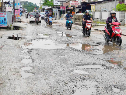 GoRiau Wah, 400 Kilometer Jalan di Pekanbaru Rusak