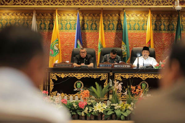 Rekomendasi Banmus Diabaikan Rapat Paripurna DPRD Riau Minim Kehadiran Fisik