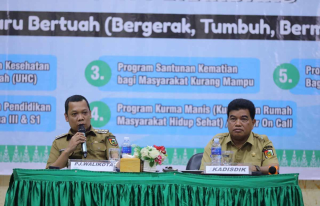 Tingkatkan Raport Pendidikan, Pj Walikota Pekanbaru Silaturahmi dengan Seluruh Kepala Sekolah