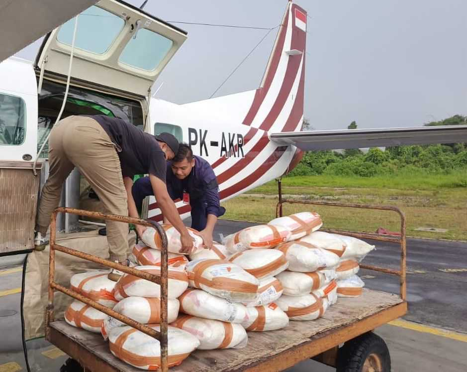 Curah Hujan Menurun, Riau Kembali Dapat Tambahan 15 Ton Garam untuk Hujan Buatan