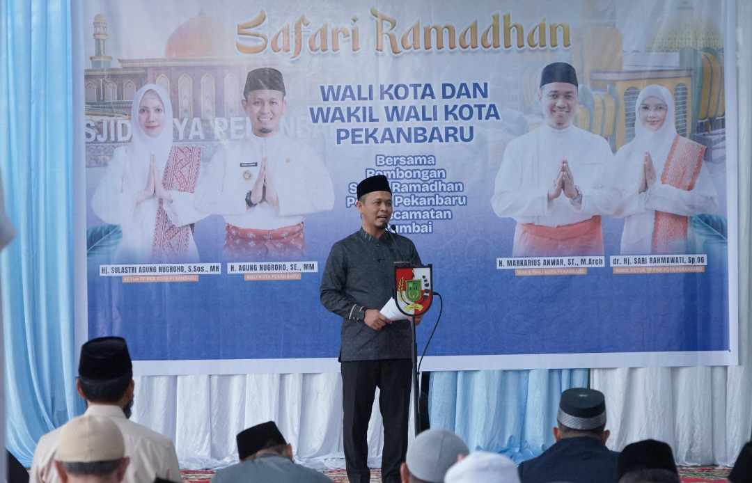 Setahun Pimpin Pekanbaru, Agung Nugroho Klaim Berhasil Tuntaskan Utang dan Banjir
