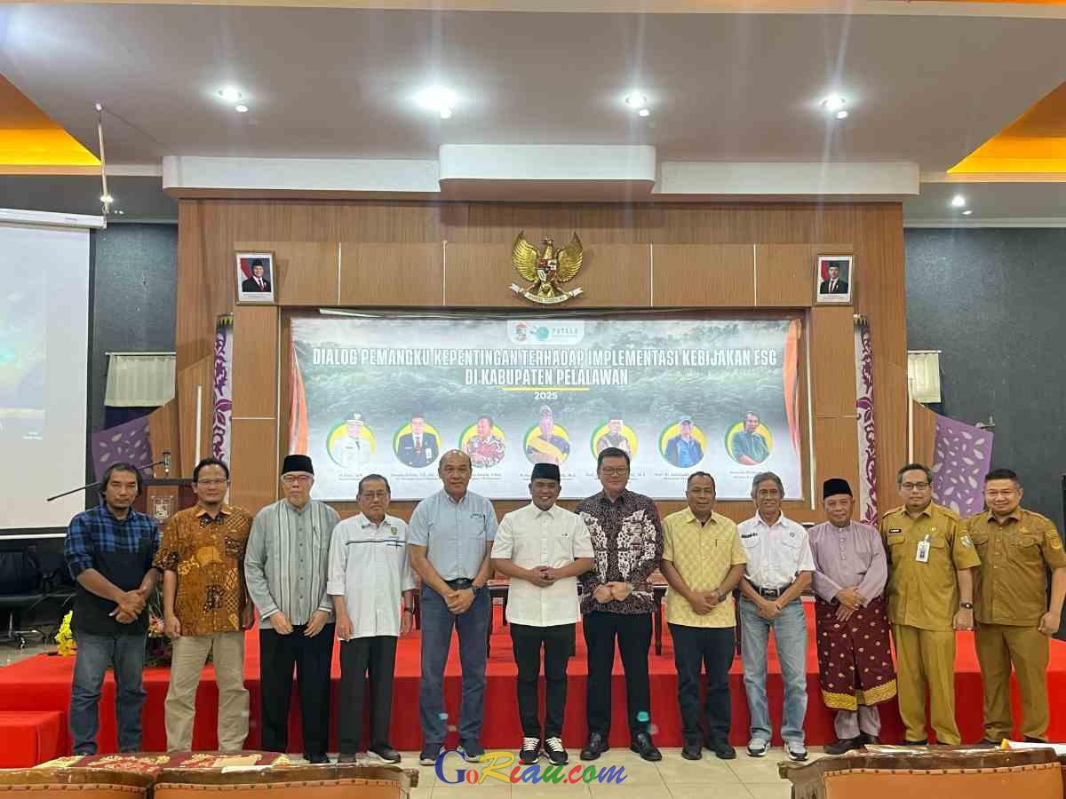 Tegaskan Dukungan ke FSC, Bupati Pelalawan Ingatkan Perusahaan agar Bermanfaat untuk Masyarakat