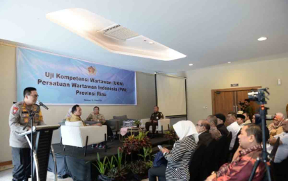 Ini Pesan Penting Kapolda Riau untuk Peserta UKW PWI Angkatan XXIII