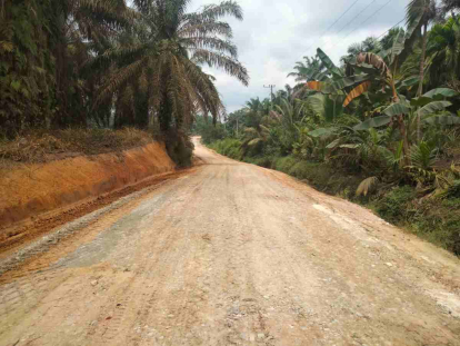 Tuntaskan Pembangunan Jalan Desa, Masyarakat Kota Baru Apresiasi Dinas PUPR Rohul: Ini Sudah Lama Kami Impikan