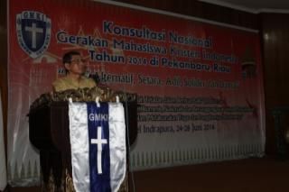 PGI Pusat Apresiasi Dukungan Pemprov Riau untuk Konas GMKI