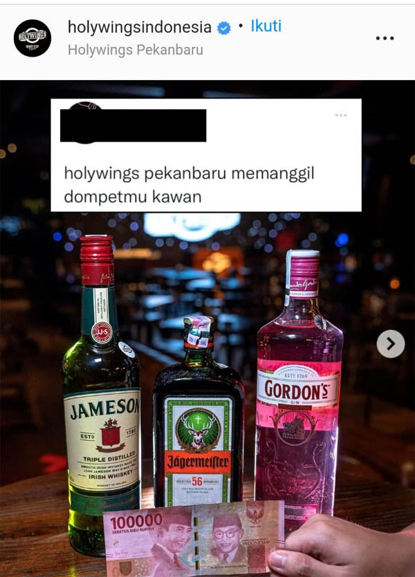 Buntut Promo Alkohol, Pemuda Muhammadiyah Riau Minta Walikota Pekanbaru Tutup Hollywings dan akan Laporkan ke Polisi