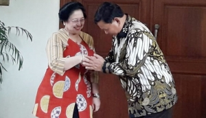 GoRiau Sowan ke Megawati, Prabowo; Terima Kasih Nasi Gorengnya, Bu