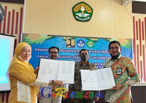 BPPW Riau Beri Kesempatan Mahasiswa FEB Unri untuk Magang dan Monitoring Kegiatan IBM