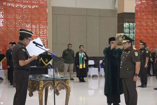 Wakajati hingga Enam Kajari Baru di Riau Resmi Dilantik