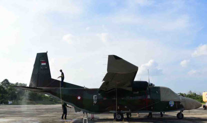 GoRiau Pesawat Caravan Dikerahkan, Pemerintah Genjot Hujan Buatan di Riau