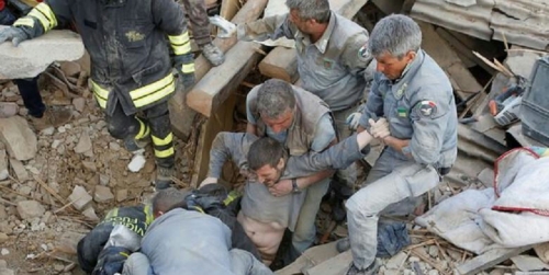 Gempa Italia, Korban Tewas Dekati 80 Orang