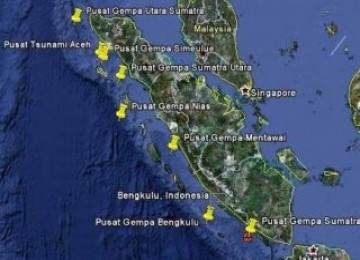 Pergeseran Sesar Sumatera Makin Cepat, Produksi Gempa Lebih Besar
