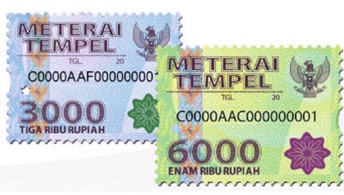 Materai Rp3.000 dan Rp6.000 Bakal Dihapus, Diganti Rp10.000
