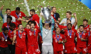 Bayern Muenchen Boyong Trofi Liga Champions 2019/2020