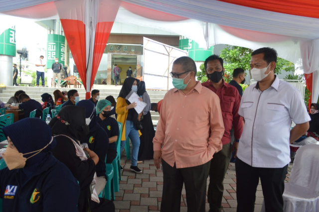 Gelar Vaksinasi Merdeka Untuk Capai Herd Immunity, Mabes Polri Gandeng Cipayung Plus dan Pemuda Muhammadiyah
