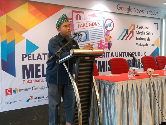 Ketua AMSI Riau: Ada Kelompok yang Sengaja Menyebarkan Disinformasi
