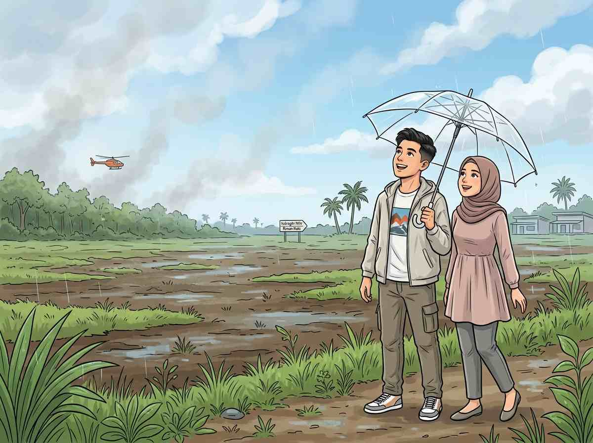 Ancaman Karhutla Mereda, Titik Panas di Riau Menyusut Tersisa Enam Lokasi