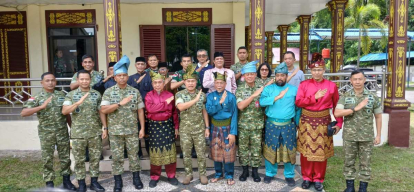 GoRiau Petinggi TNI Tiga Matra Sambangi LAM Riau di Pekanbaru, Perkuat Barisan Atasi Jerebu Karhutla