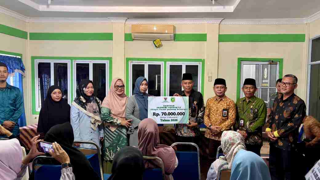 Pemkab Meranti Salurkan Modal Usaha Rp219 Juta, Dorong Mustahik Zakat Jadi Pengusaha Mandiri