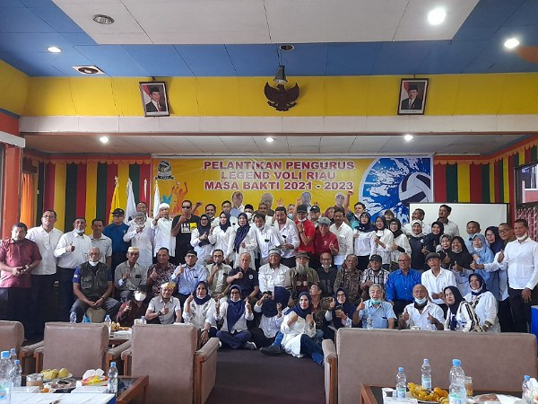 Sazali Dipercaya Pimpin Legend Voli Riau 2021-2023
