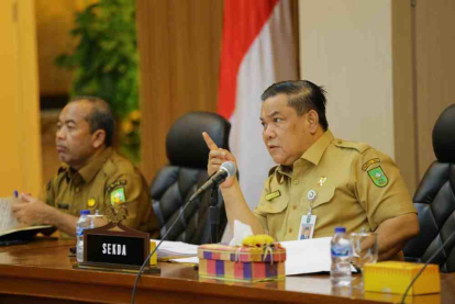 GoRiau Sekda Riau Minta Dinas PUPR Ambil Alih Kewenangan Sejumlah Ruas Jalan di Pekanbaru