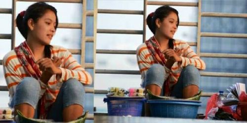 Gadis Cantik Penjual Getuk Hebohkan Dunia Maya