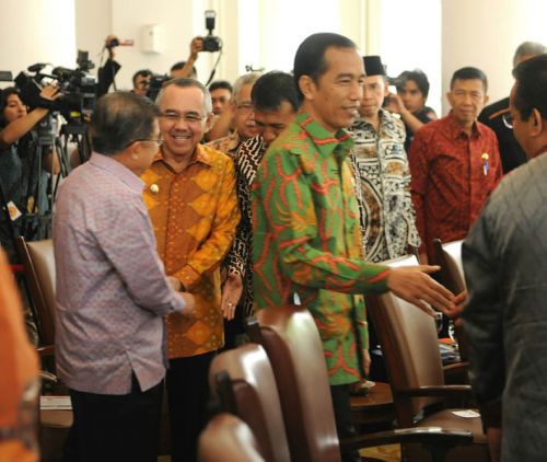 Diterima Presiden Jokowi, Para Gubernur Nyatakan Siap Dihukum Mati Jika Korupsi