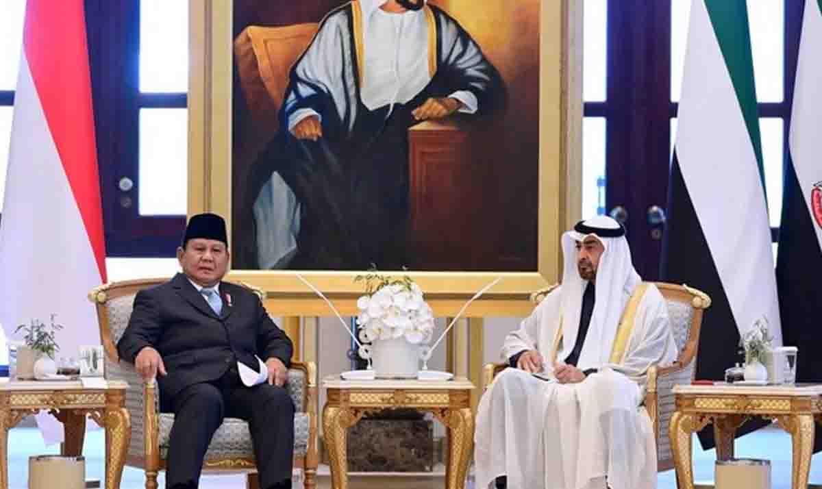 Prabowo-MBZ Sepakati Penguatan Kerja Sama Strategis Indonesia-UEA