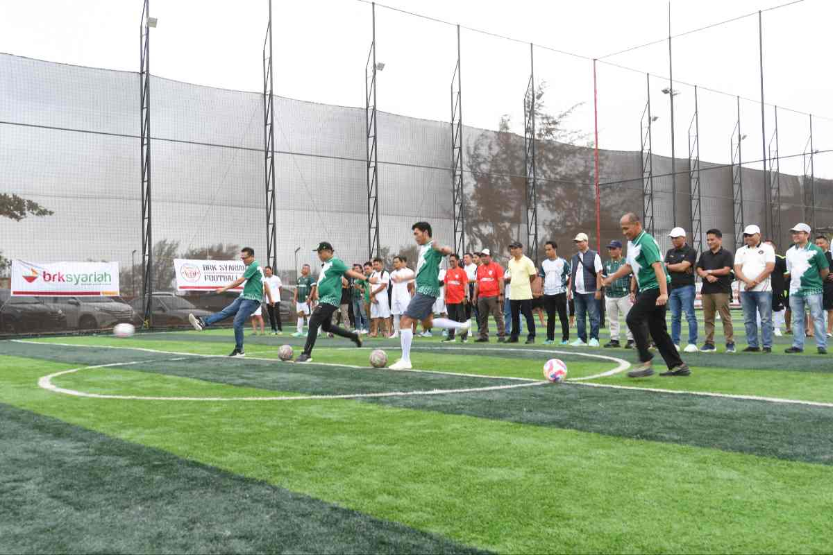 Tekankan Soliditas, BRK Syariah Gelar Turnamen Mini Soccer Wilayah Kepri