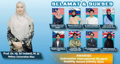 GoRiau 8 Mahasiswa Unri Lolos Program Indonesian International Student Mobility Awards 2024