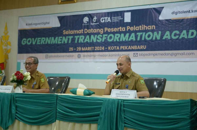 BPSDMP Kementerian Kominfo Medan Gelar Pelatihan GTA di Provinsi Riau